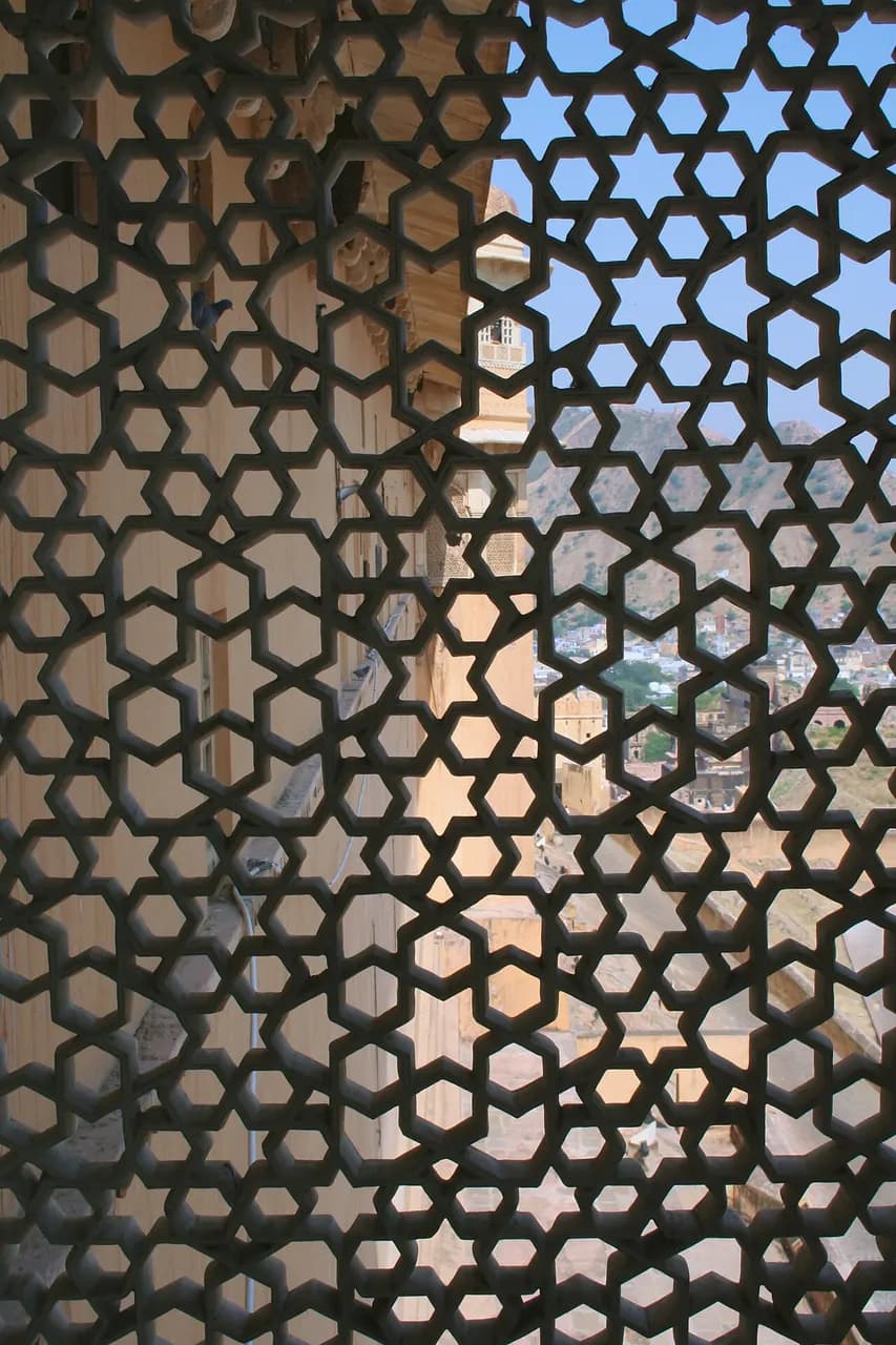 برش CNC ام دی اف طرح مشبک
